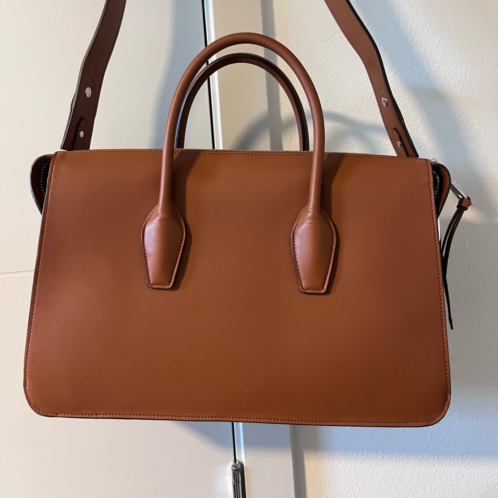 Authentic Tod’s Brown Leather Tote Bag